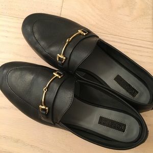 Topshop Black Loafer